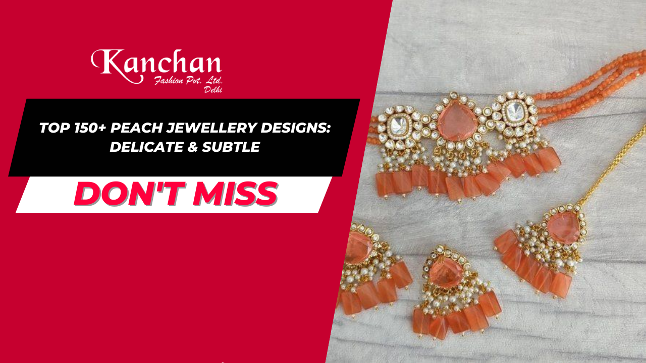 Top 150+ Peach Jewellery Designs: Delicate & Subtle